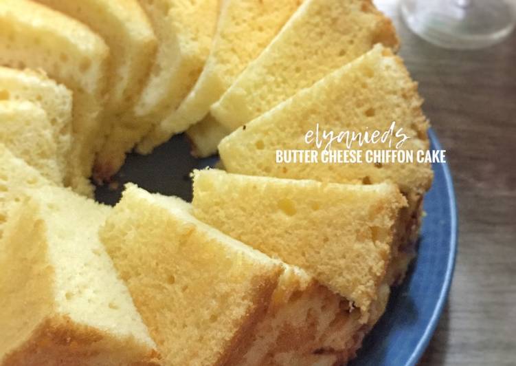 Butter cheese chiffon cake