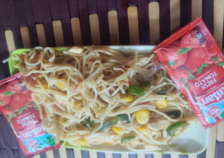 Recipe of Perfect Veg Noodles