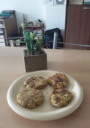 Una foto de Falafel (en sartén)