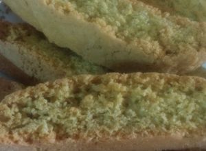 Una foto de Biscottis limón naranja