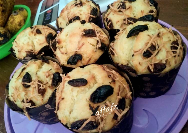 Eggless Muffin Tape Singkong