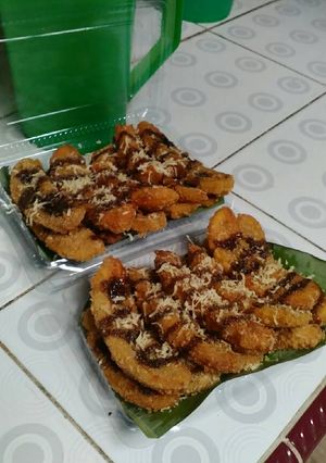 Foto resep Banana crispy keju milk coklat