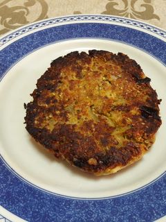 Una foto de Hamburguesas de berenjena sin gluten y veganas 🍔