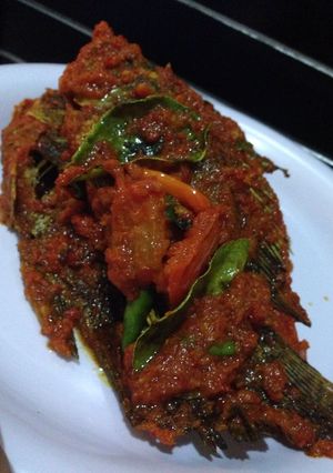 Foto resep Ikan mujaer bumbu kuning
