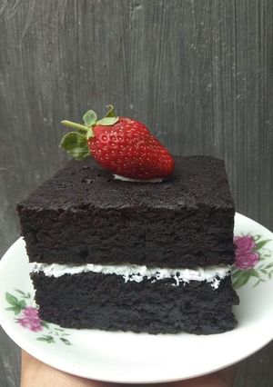 Foto resep Eggless chocolate cake