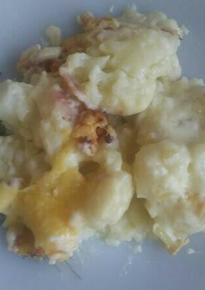 Una foto de Coliflor con bechamel