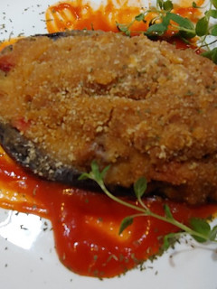 Una foto de Berenjenas rellenas Carne y Verduras