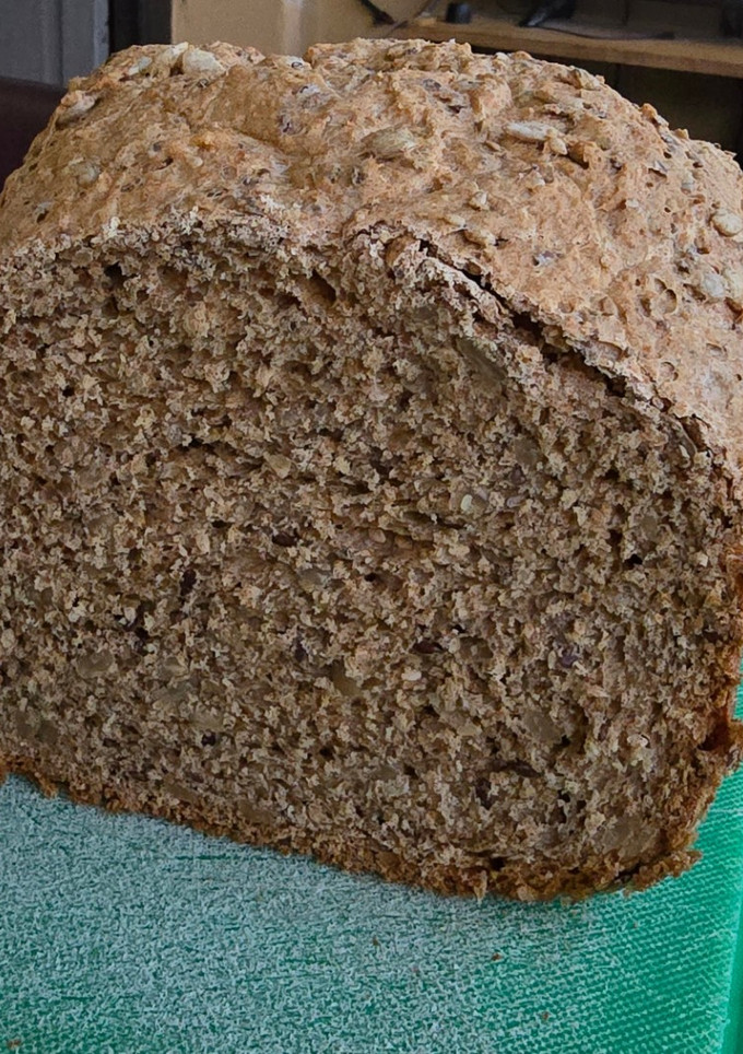 Una foto de Pan 100% Integral Lactal en horno de pan