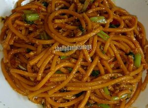 Foto resep Mie Gomak goreng pedas