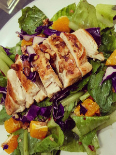 A picture of Chicken Salad With Thai Dressing.