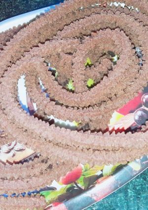 A picture of Ragi benne muruku(ragi butter chakli).