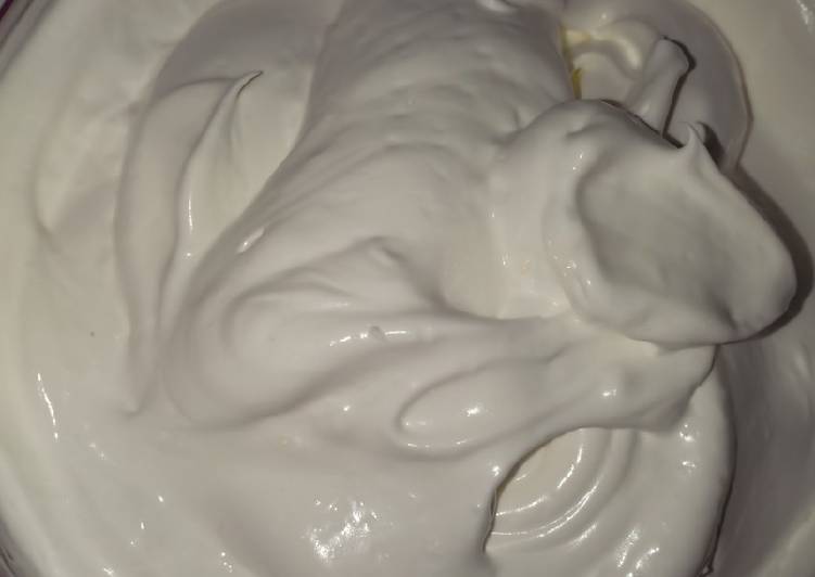 Cara Gampang Menyiapkan Whipped cream homemade, Sempurna