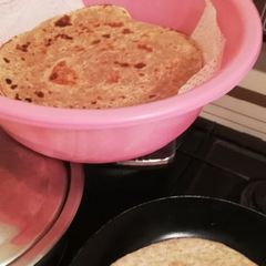 A picture of Brown chapati.