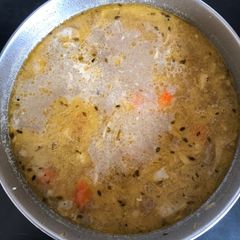 Spare Sauce, Sider & Stock Soup A picture of Spare Sauce, Sider & Stock Soup.