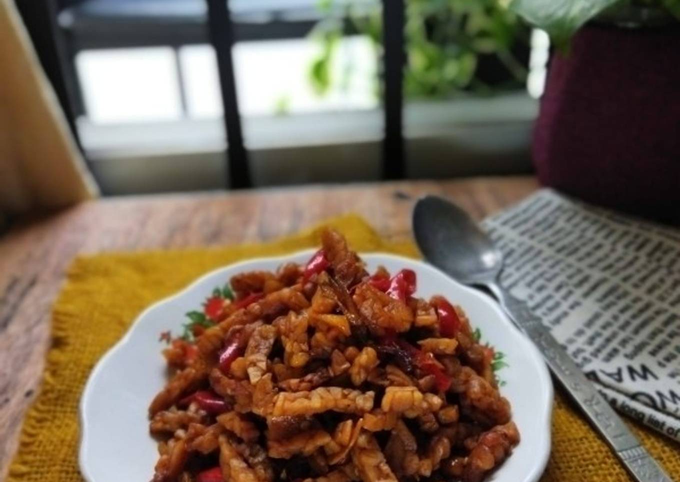 Oseng Tempe Kering sederhana
