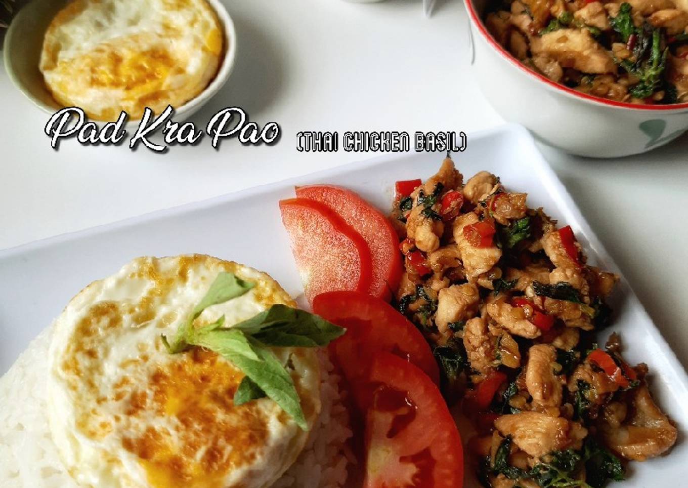 Pad Kra Pao (Thai Chicken basil)