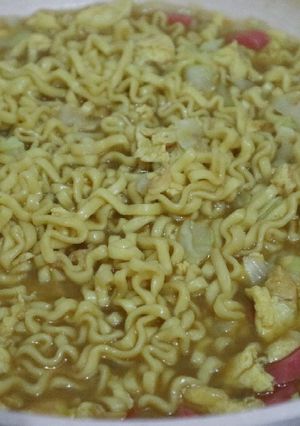Foto resep 27. Mie Tek Tek Kuah Pedas