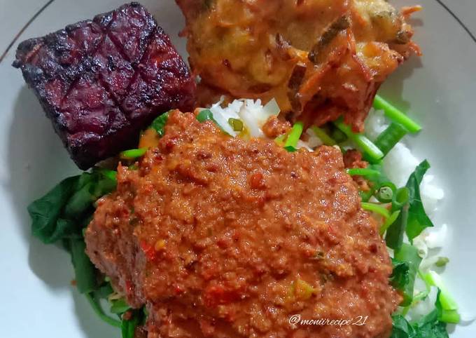 Resep Bumbu Pecel Homemade Oleh Monita.monii - Cookpad