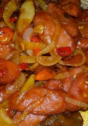 Foto resep Sosis Bakso Asam manis