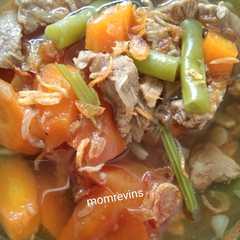 A picture of Sop Daging kriwil Kecil.