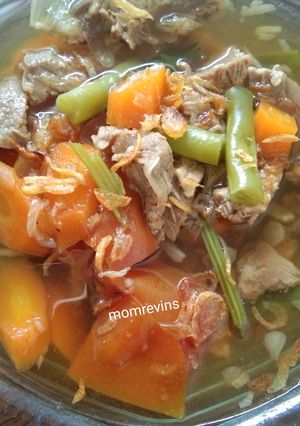 Foto resep Sop Daging kriwil Kecil