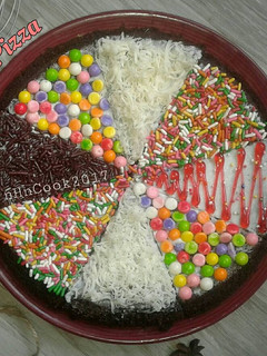 Foto resep Brownies pizza 22cm