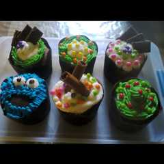 รูปของ Brownies cupcake