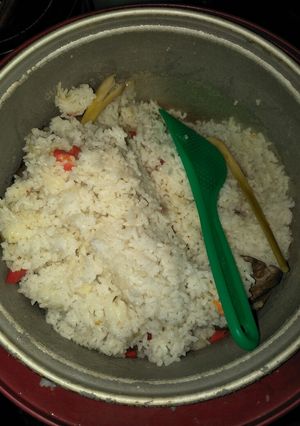 Foto resep Nasi liwet magic com