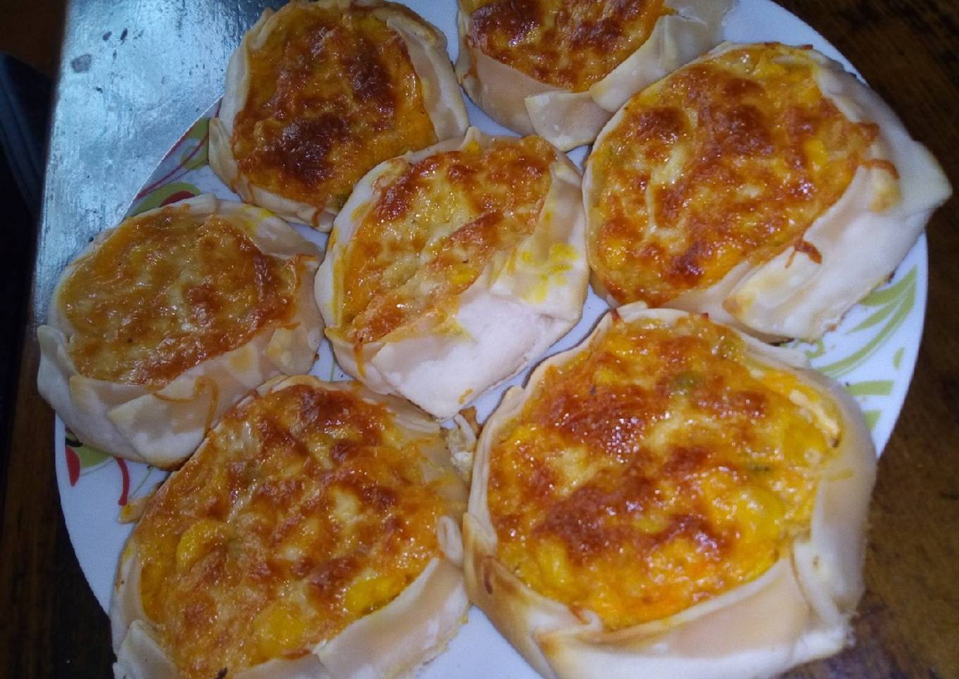 Tarteletas de calabaza y choclo