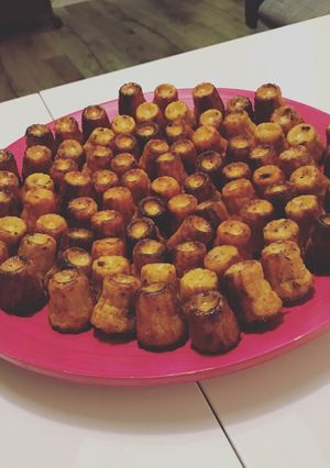 Une photo de Cannelés au chorizo et emmental(une tuerie)