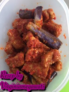 Foto resep Tempe Terong Balado #5resepterbaruku