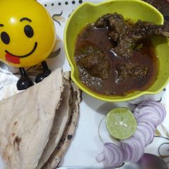 A picture of Mutton curry.