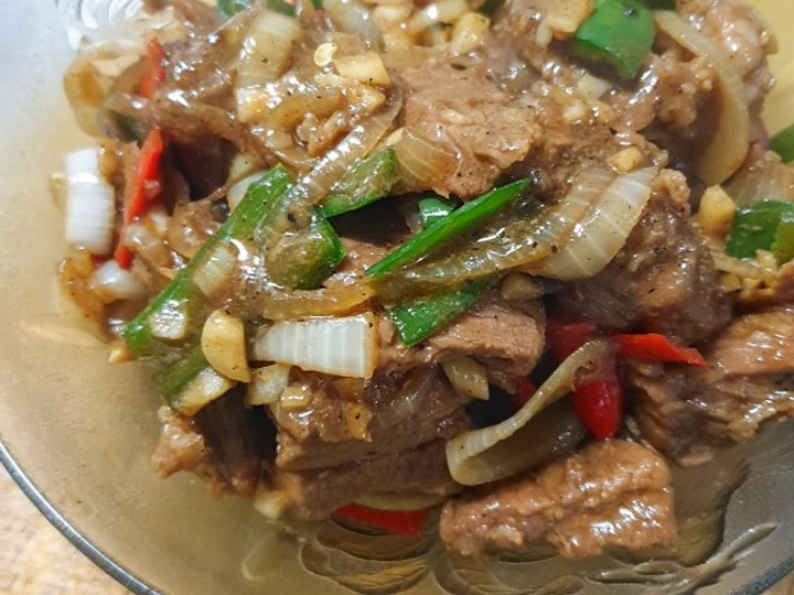 Cara Gampang Menyiapkan Resep Daging sapi lada hitam yang Enak