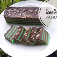 รูปของ Lapis coklat pandan kenari