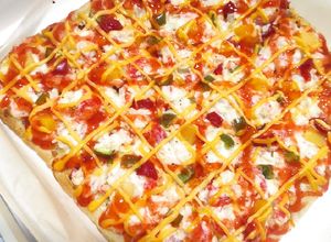 Gambar Pizza Crab Rangoon
