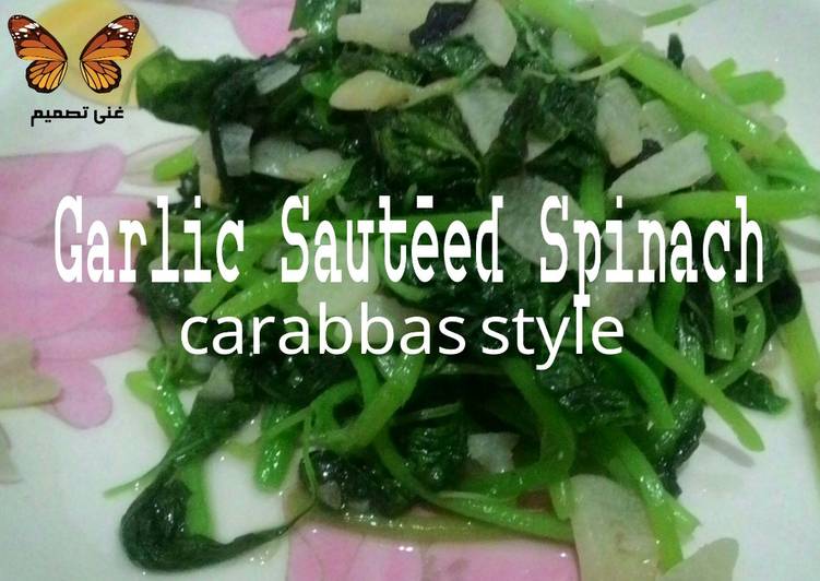 Tumis Bayam Bawang Putih