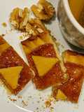 Tarta con mermelada de higos