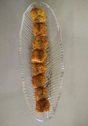 A picture of Cottage cheese fritters.