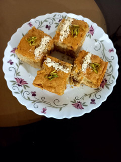 عکسی از دستور کیک هویج گردو