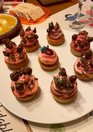 Una foto de Cupcakes de vainilla especiales para San Valentín 💘