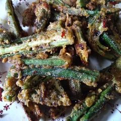 A picture of Crispy lady's finger.