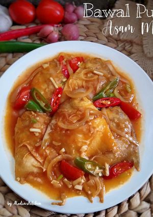Foto resep Ikan Bawal Putih Asam Manis (Plus Tips)