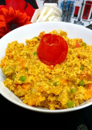 A picture of Healthy Maggie Masala Oats.