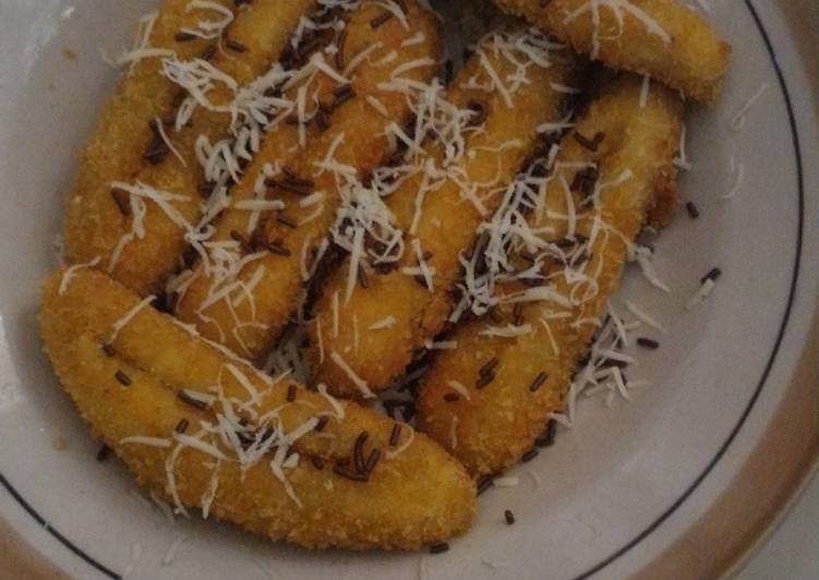 Pisang goreng crispy