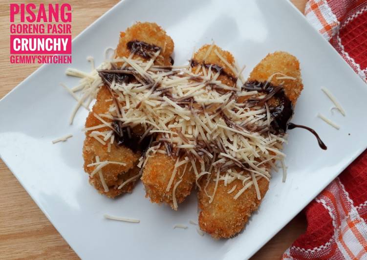 Pisang Goreng Pasir crunchy