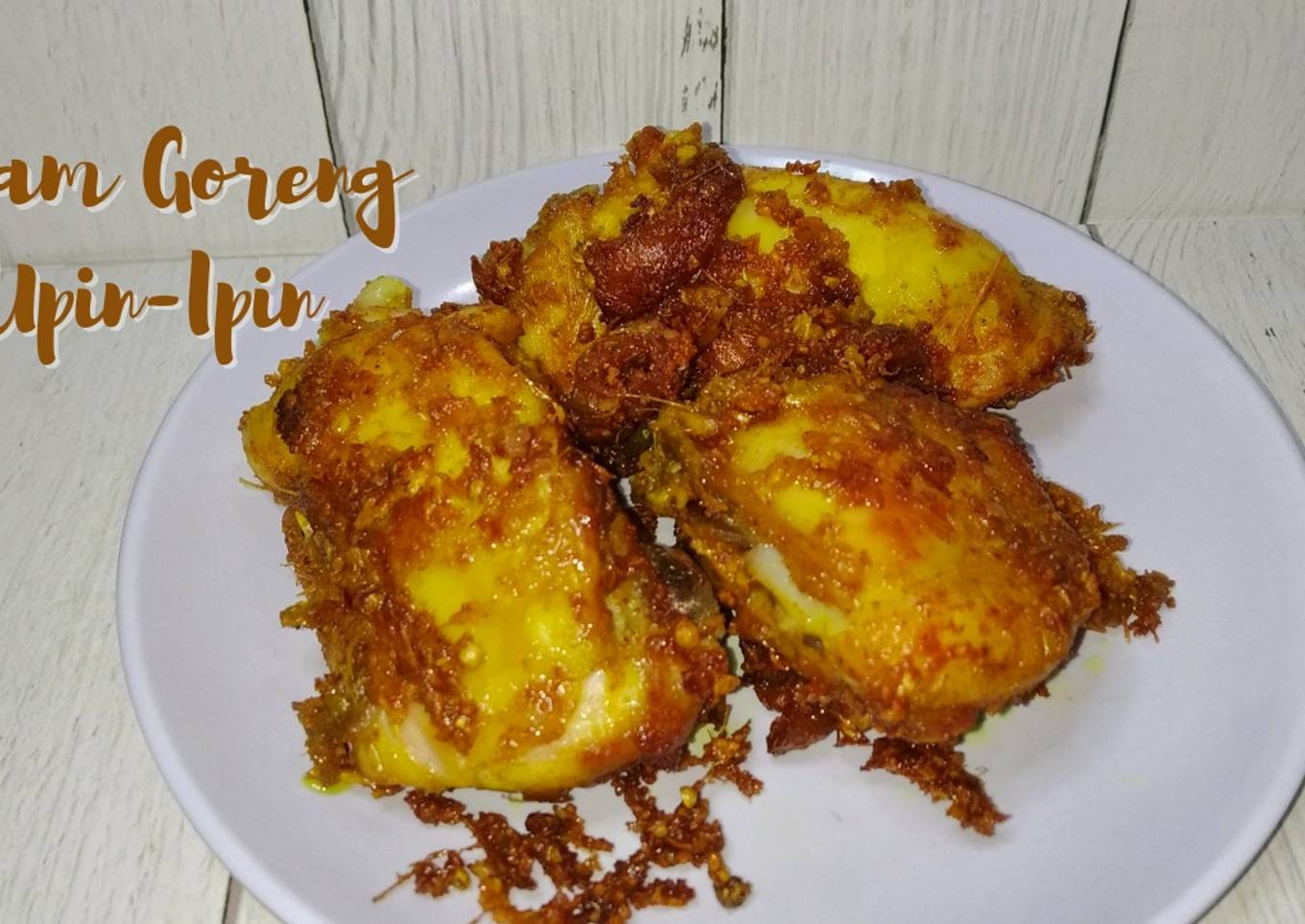 Resep Ayam Goreng Upin-Ipin
