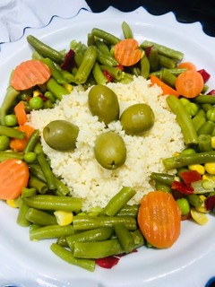 Una foto de Ensalada de Cuscús♥️