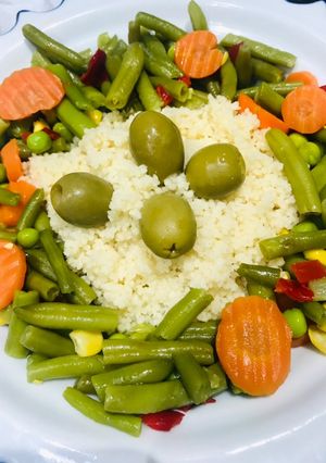 Una foto de Ensalada de Cuscús♥️