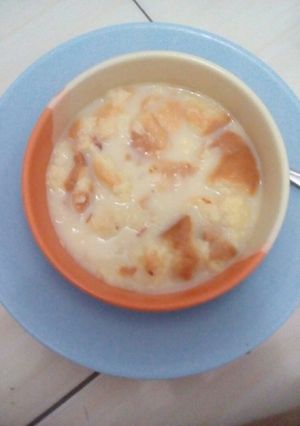 Foto resep Bubur Roti Susu