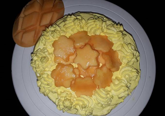 Recipe of Favorite Mango flower cake